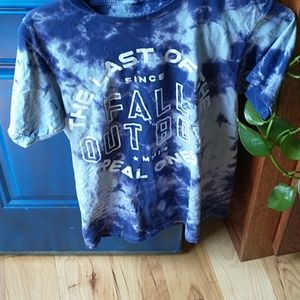 Purple tie-dye FOB shirt